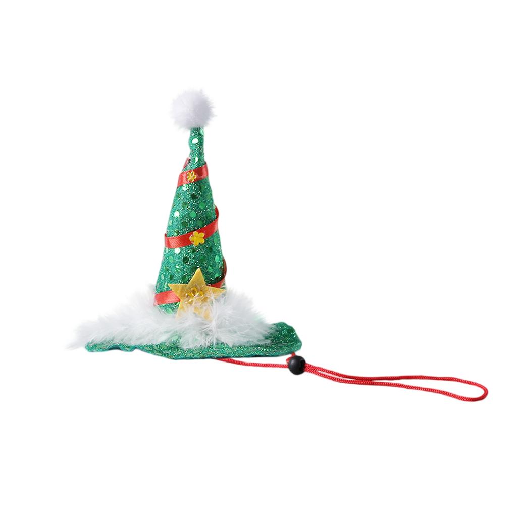 Weihnachts-Haustierhüte für Katzen und Hunde Weihnachtsdekorationshüte Haustierbedarf Kreative Niedliche Weihnachtshüte