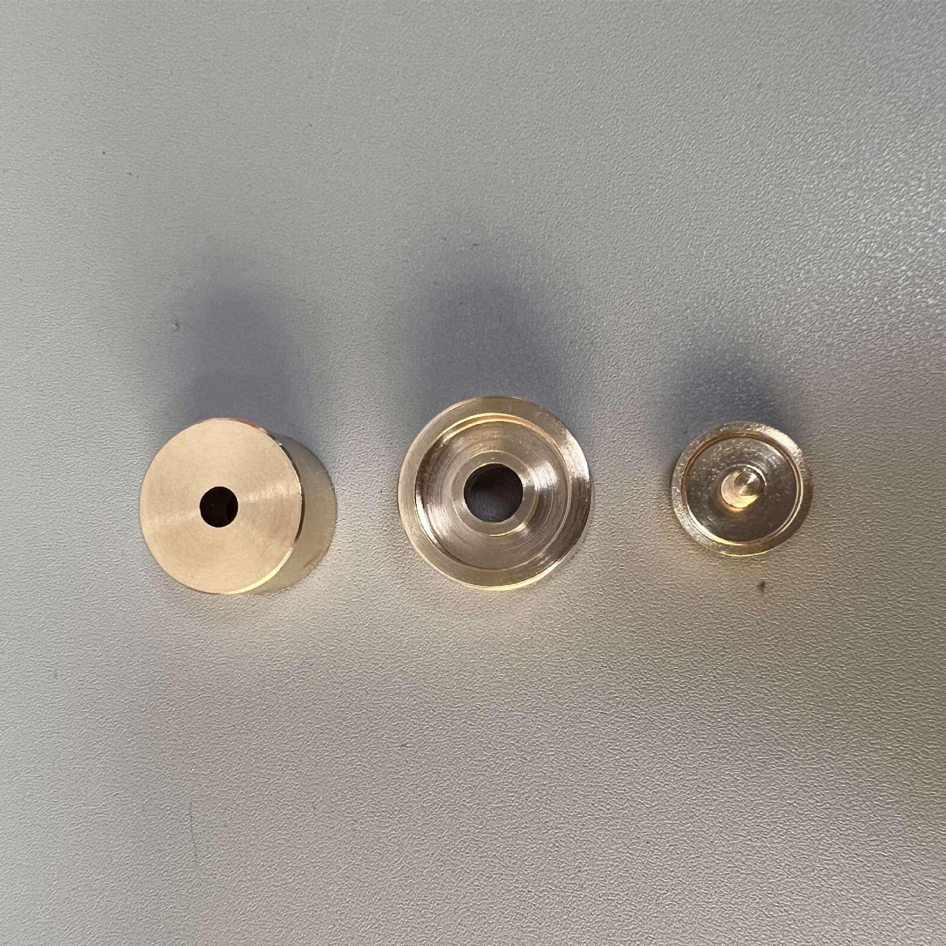 All-Copper Trumpet Parts & Covers Kit for Modification and Repair Keys