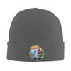 Grizzy And The Lemmings Warm Knitted Cap Winter Knit Bonnet Hat Skullies Beanies Hip Hop Caps for Unisex