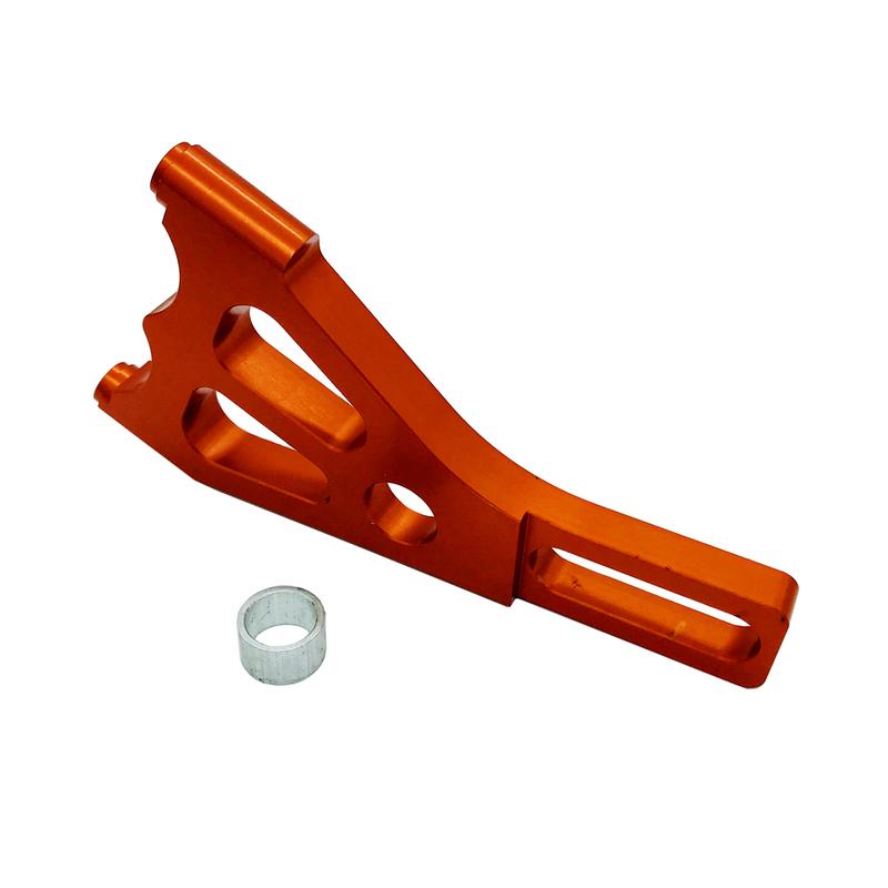 Motorcycle brake calipers Hole distance 82mm Brackets four piston brake calipers pump adapters For Brake disc 220mm Modified