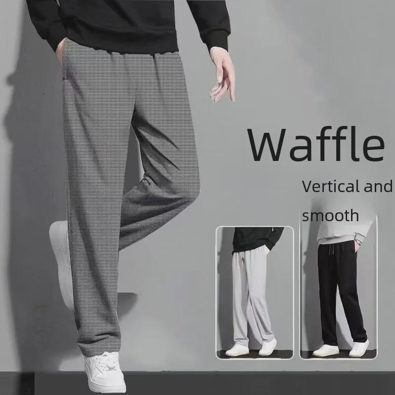 Pantaloni Sportivi Casual da Uomo 2024 Trendy Taglie Forti Vestibilità Ampia Coulisse