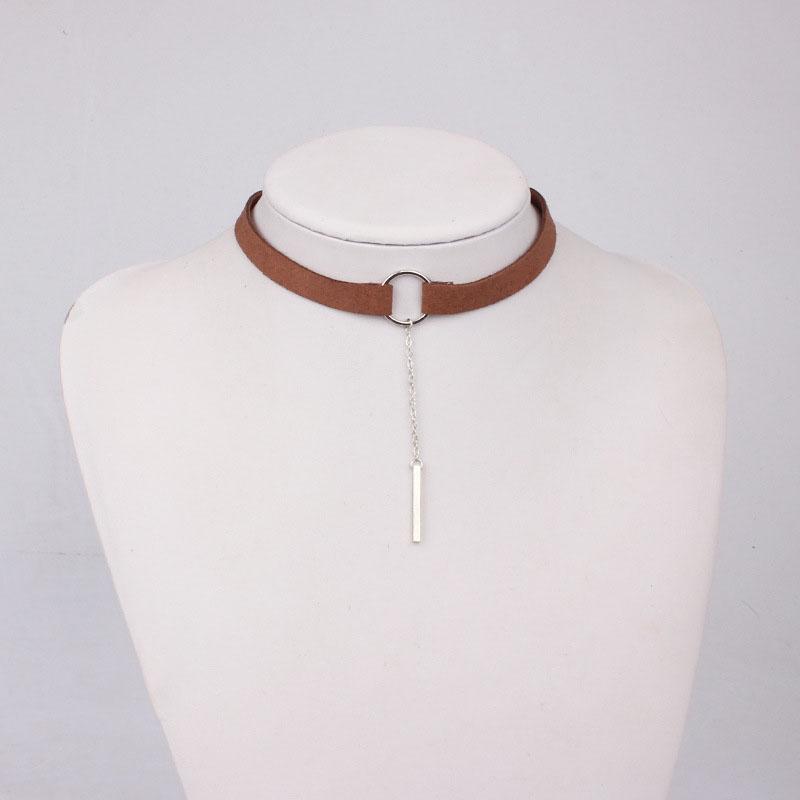 SUMENG 2024 New Fashion Black Velvet Choker Necklace Chain Bar Chokers  For Women Collares Jewelry Gifts