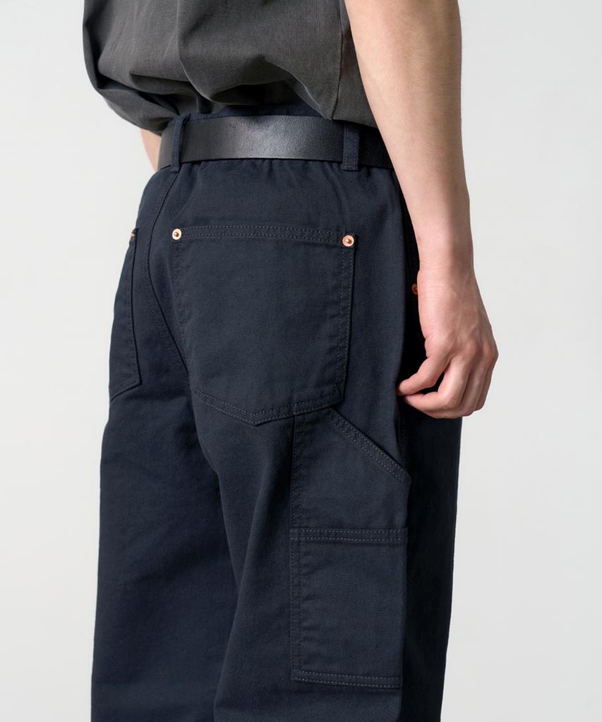 DENMADE Den0621 Work Uniform Carpenter Pants (Navy)