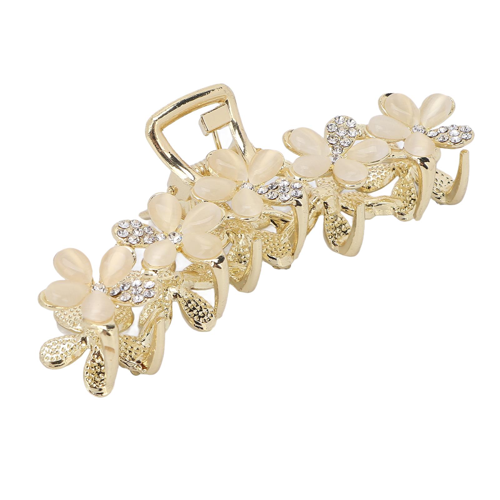 

Hair Claws Clips Alloy ABS Hair Clamps Clips Non Slip Hair Catch Jaw Clamp Hair Accessories for Women Girls