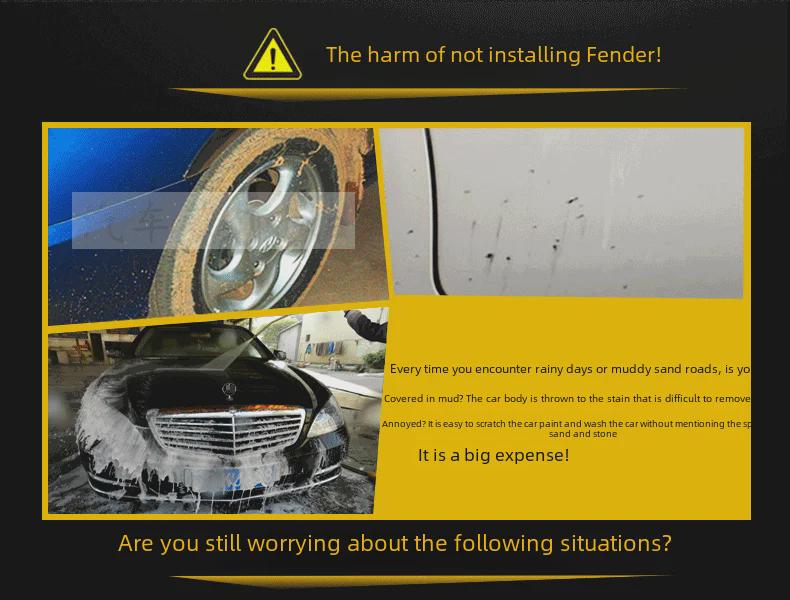 Kompatibilní blatníky pro 2023-2024 Toyota Yaris Cross