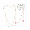 Non-slip Bead Eyewear Anti-lost Butterfly Metal Glasses Chains Neck Strap Mask Hanging Rope