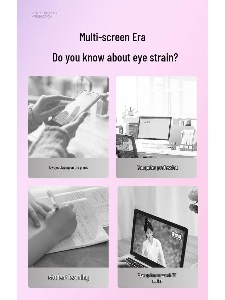 Zhang Zhongjing Self-Heating Steam Eye Mask - Relieves Eye Strain, Light-Blocking, Disposable Hot Compress for Students