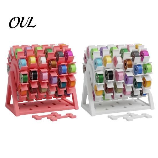 Portafili Rotante, Organizer per Bobine, Porta-filo Senza Intrecci, Design a Ruota Panoramica, Salvaspazio, Regalo per Appassionati di Quilting