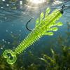 6cm Soft Fishing Lure TPE High Elastic Floating Bionic Shrimp Shape Artificial Bait Crustacean Design Suitable for Various Fishing Conditions