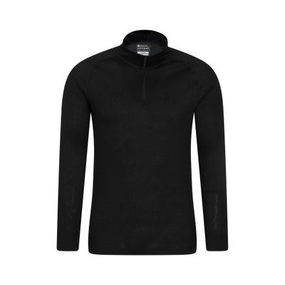 Camisa Térmica Masculina Talus com Zíper no Pescoço de Manga Longa