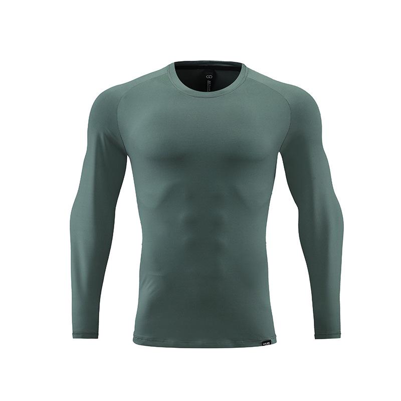 

Мужской спортивный топ с длинным рукавом для быстрого высыхания для бега на открытом воздухе и фитнеса XL