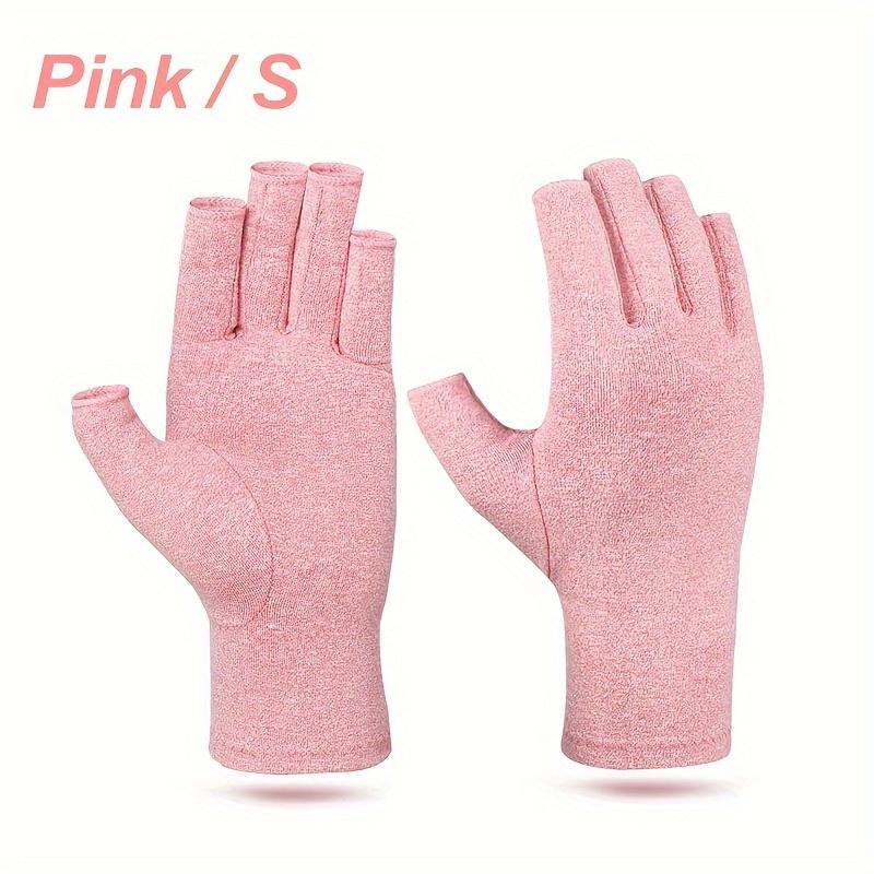 Fingerless Compression Gloves with Thumb Support, Unisex, All-Day Comfort, Lightweight, Material, Hand Wash Care - Sizes Available