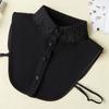 Fake Collar New Women Spring Autumn Versatile Sweaters Fashion Trend Lace Chiffon Popular Western Decorative