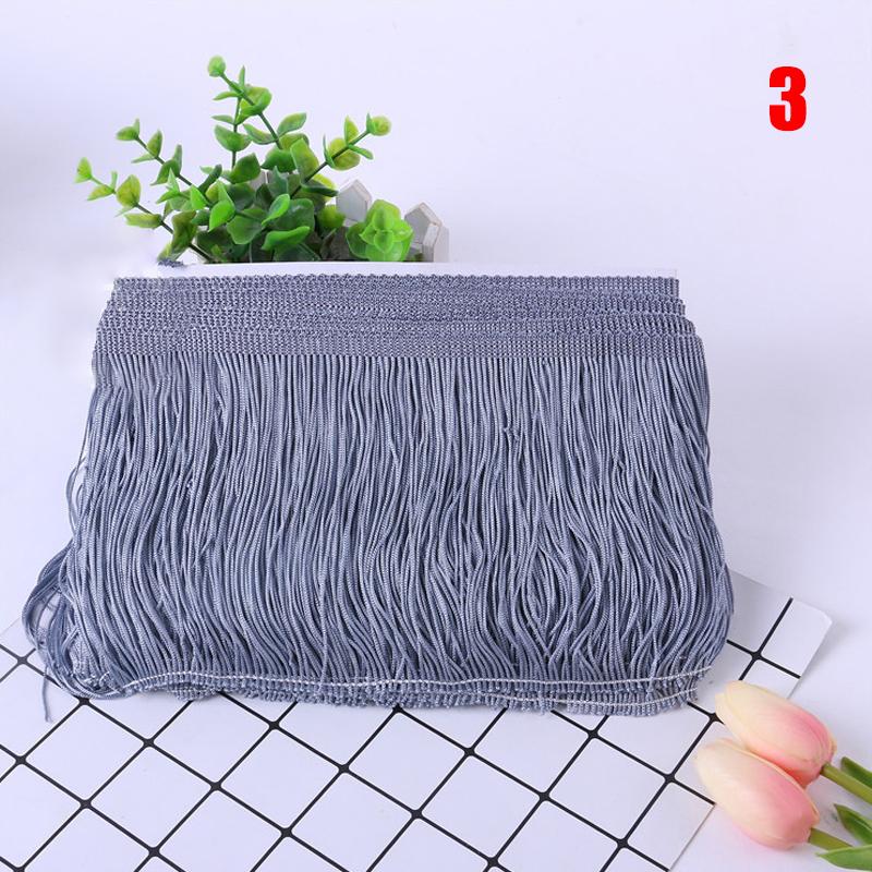 10 metrů latinská třásňová krajka makramé 15cm krajková ozdoba třáseň rayon DIY samba taneční šaty jevištní oděv šicí doplněk