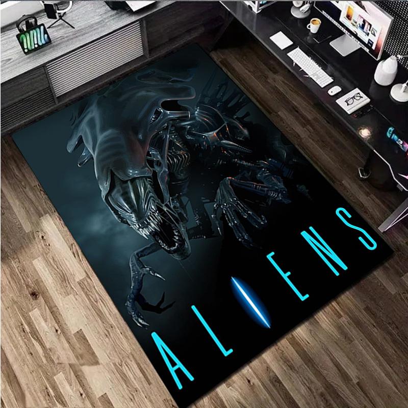 1PC Alien Rug - Home carpet Office Decorative Carpet For Living Room Bedroom Door Mat Floor Rug Computer Chair Area Rug