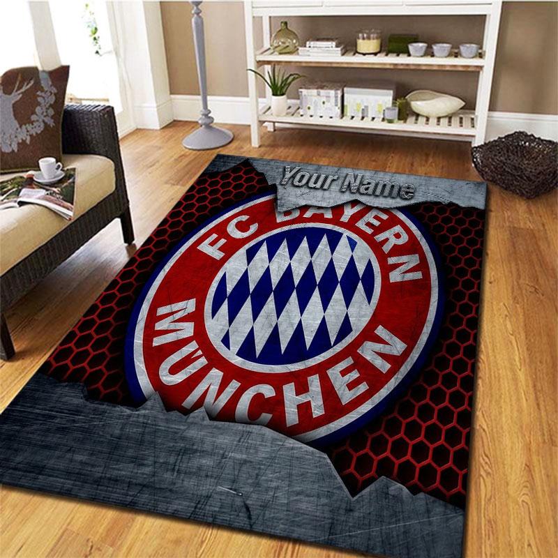 FC Bayern Munchen Custom Name Carpet Rug for Living Room Bedroom Home Sofa Decoration,Kids Play Non-slip Floor Mat