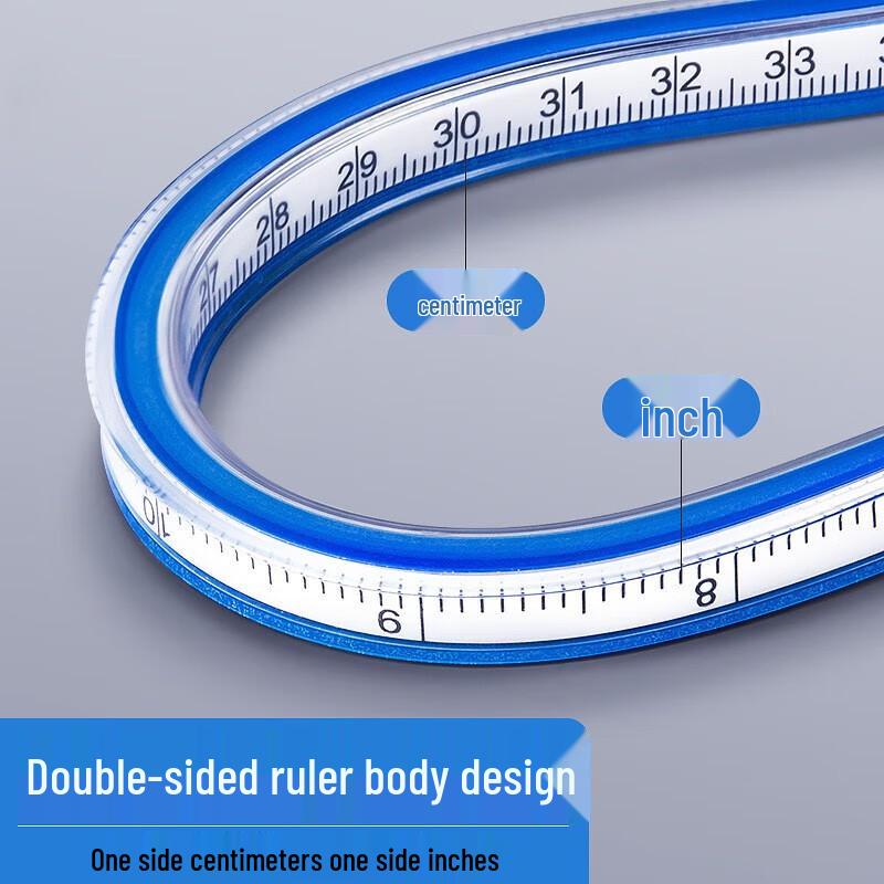 Bingfu Flexible Curve Ruler
