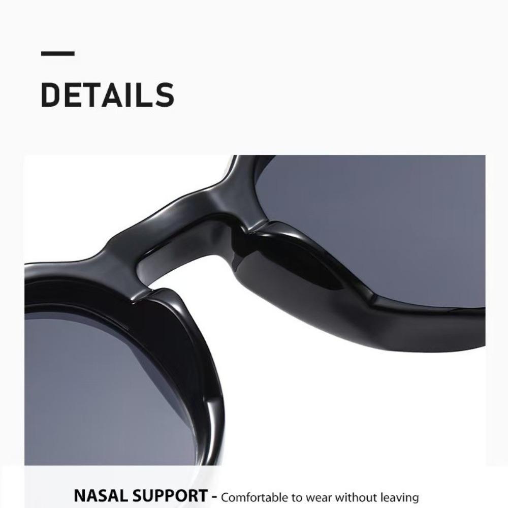 High End Fashion Square Near Sight Eyeglasses for Women Versatile New Trends Popular Polygonal Myopia Sunglasses UV-resistant Goggles Eye Protection