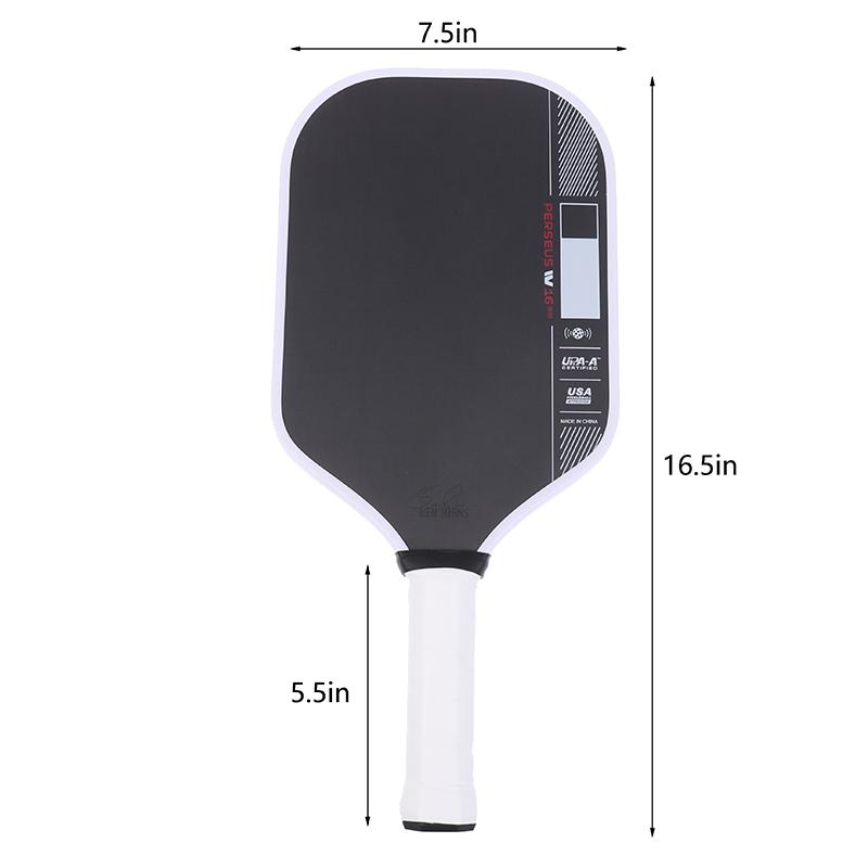 Perseus 4Th Generation Player Edition 16Mm Pickleball Paddle Usapa Approved 4Th Generation Propulsion Core Carbon Surface
