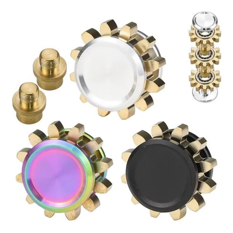 Міні Металевий Гіроскоп-Дзиґа на Палець EDC Іграшка-Антистрес для Зняття Напруги Діти Дорослі Хлопчики Учні Початкової Школи