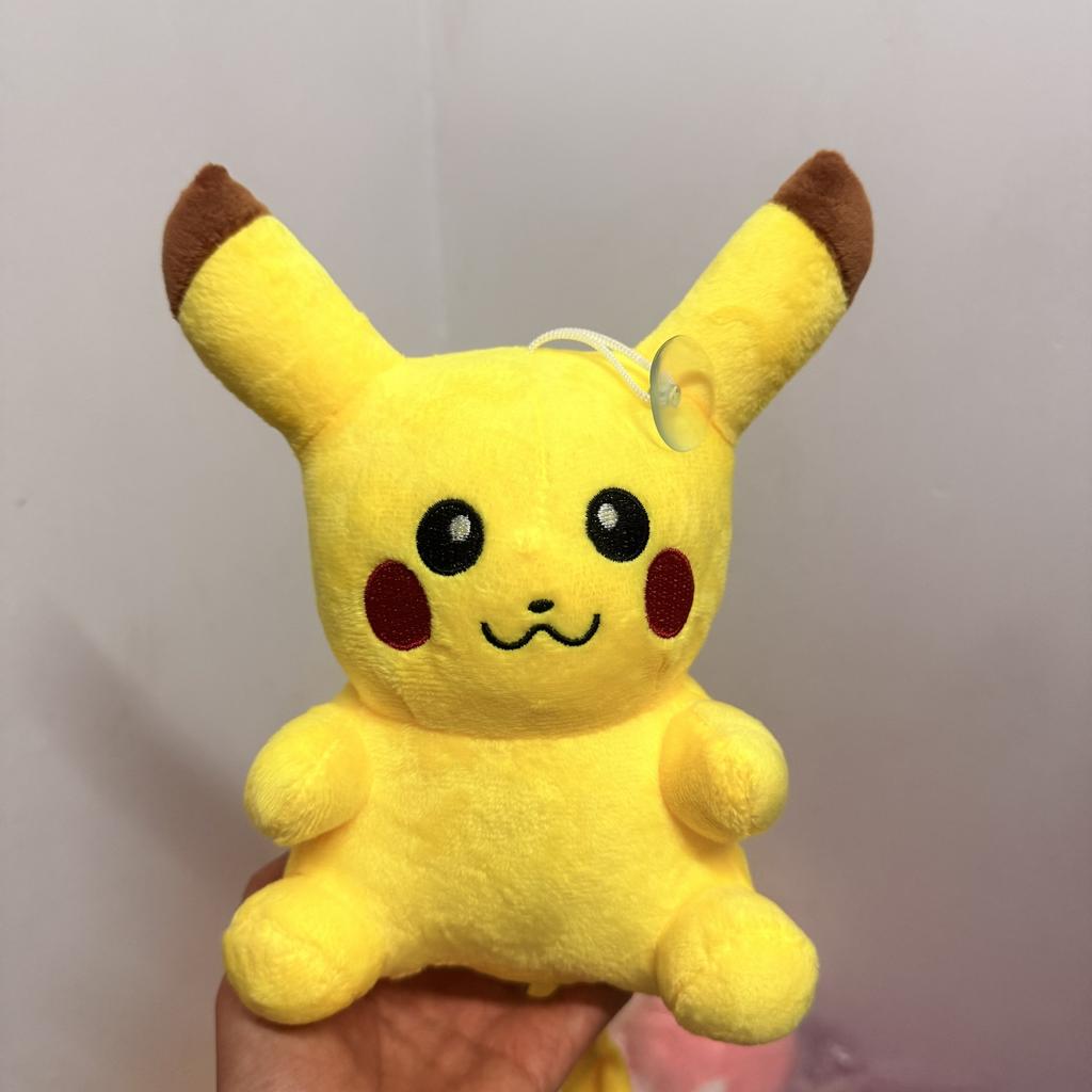 Cute Yellow Electric Mouse Plush Toy Pillow High Quality Anime Doll Gift For Kids Friends Birthday Christmas