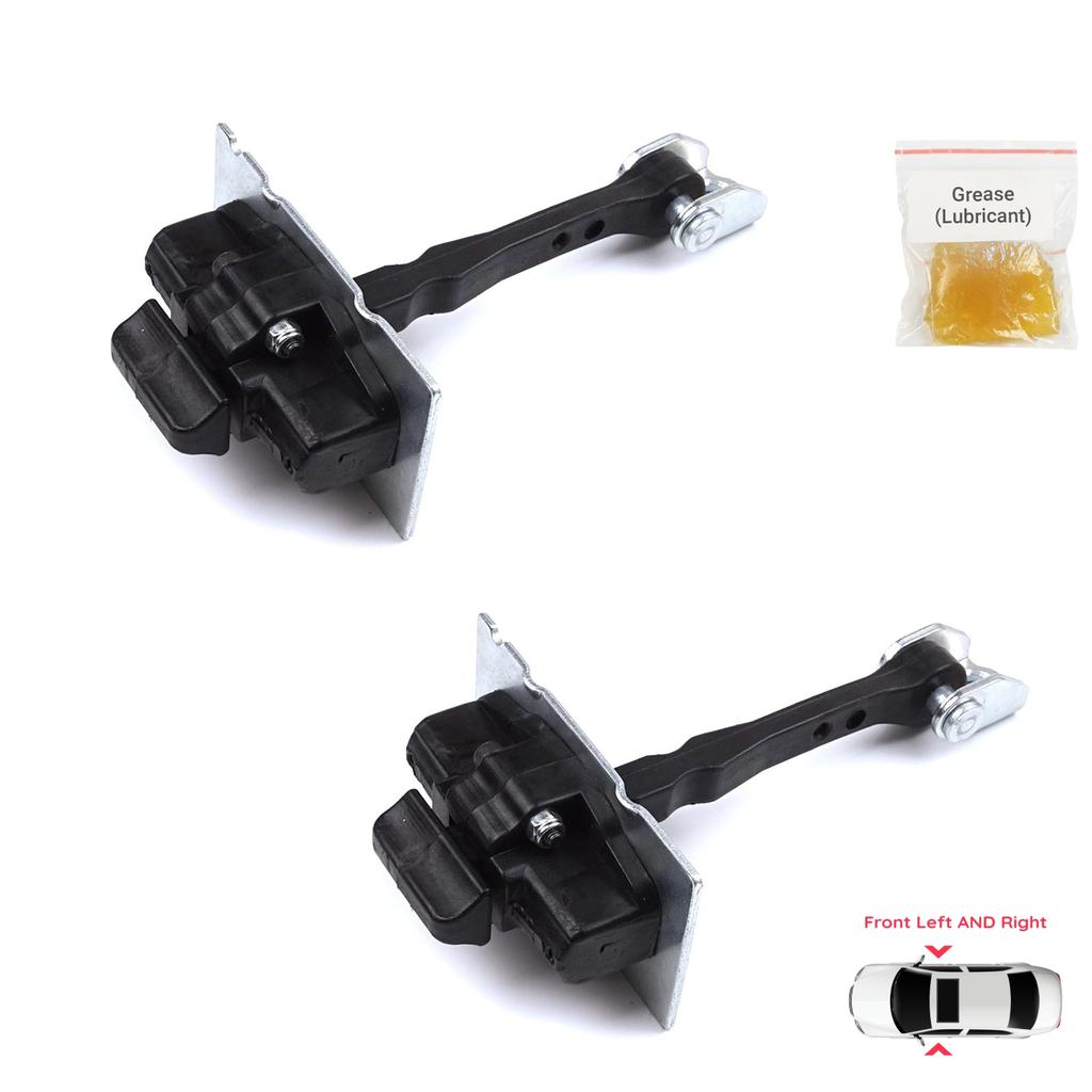 EDP951-1 2 Pieces Front Left AND Right Door Catch Hinge Brake Stop Check Strap Limiter for Peugeot 308 MK2 2013-2021 4/5 Door 9677466980