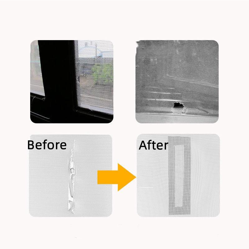 Easy Apply Waterproof Window Screen Repair Tape Keep Mosquitoes Out  Anti Mosquito Fly Bug Insect Repair Wall Patch Sticker Mesh