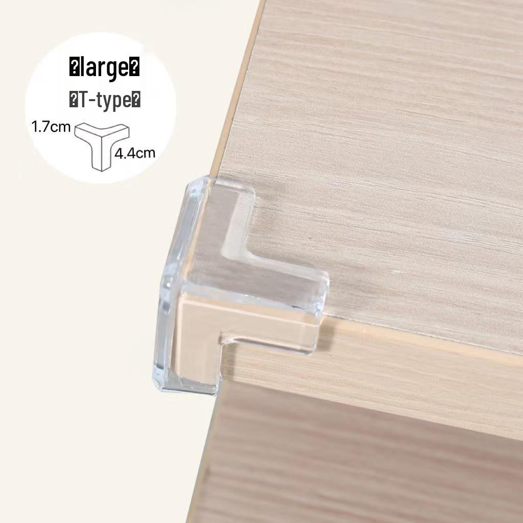 Children's Transparent Soft PVC Corner Protectors for Tables and Furniture