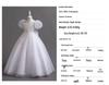High-End Puffy Princess Dress for Girls - Elegant Wedding & Piano Performance Gown
