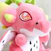 25cm Cute Fat Dragon Fruit Dinosaur Animal Doll Soft Dinosaur Plush Toys for Boys and Girls Halloween Holiday Birthday Gifts