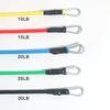 11 Piece Set Of Stretchers Tension Bands TPE Tension Ropes And Straight Line Tension Bands Muscle Training And Fitness Equipment Kit
