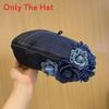 Flower Embellished Beret Hat With Waterresistant Fabric For Autumn And Winter
