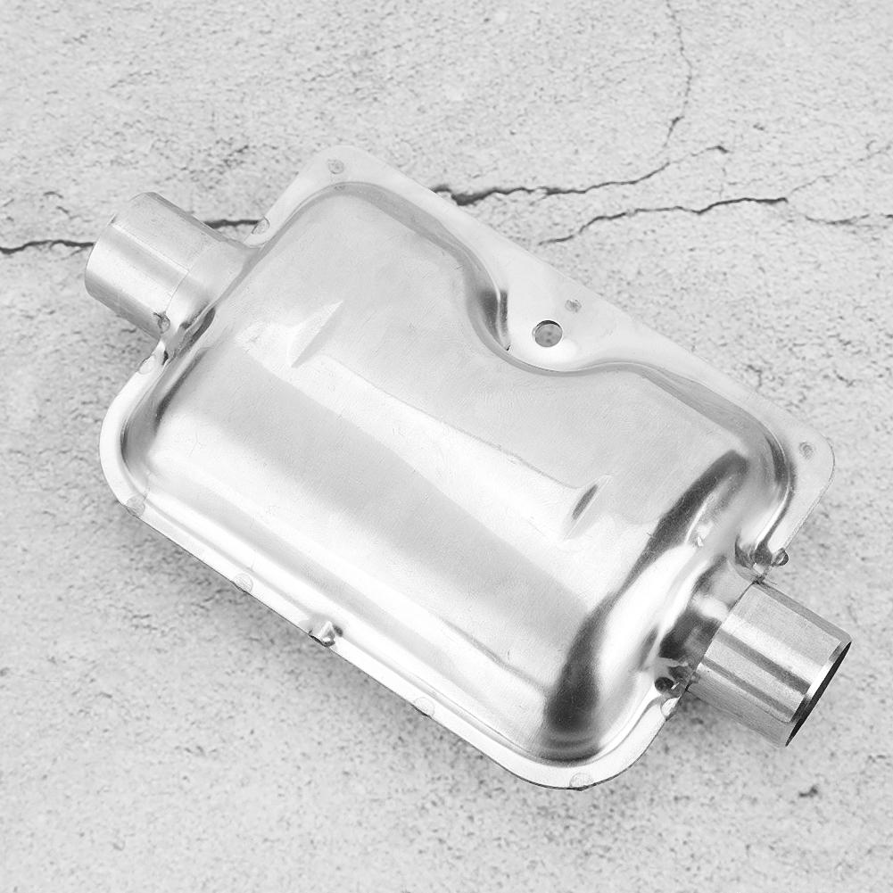 24mm 0.94in Stainless Steel Diesel Parking Heater Silencer for 25mm 0.98in Exhaust Pipe