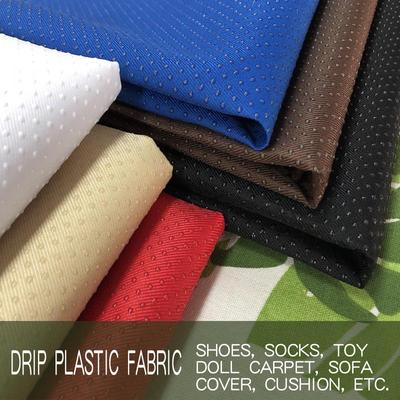 Semelle de Chaussure Croisée Antidérapante en PVC et Tissu pour Coussin de Siège