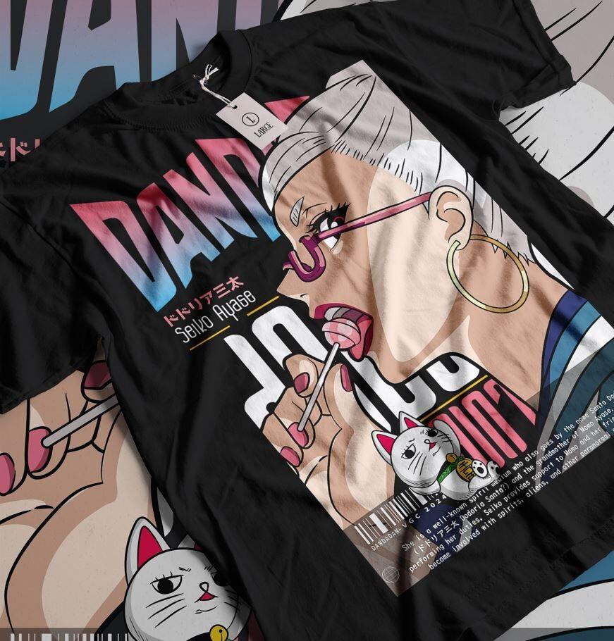 Dandadan Seiko Ayase T-shirt Cosplay Momo Anime Gift Exclusive Shirt All Size