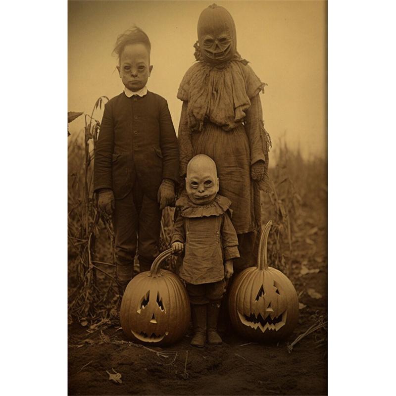 DIY Diamantmalerei Dark Academia Art Groteske Ästhetik Kreuzstichset Mosaikkunst Diamantmalerei Vollkreis Diamant Heimdekoration