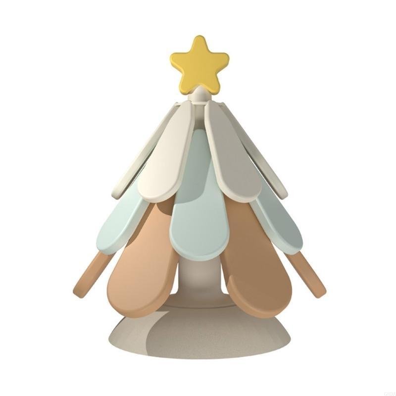 G8DA Silicone Tree Coasters Dishes Heat Insulation Pad For Christmas Decoration Heat Resistant Dining Table Placemats