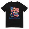Donald Trump Feiert 250. Amerikanischer Geburtstag USA Jubiläum T-Shirt