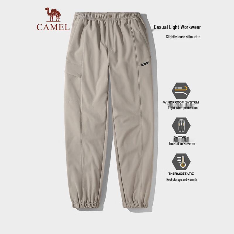 Camel Women s Outdoor Fleece-Lined Softshell Pants S