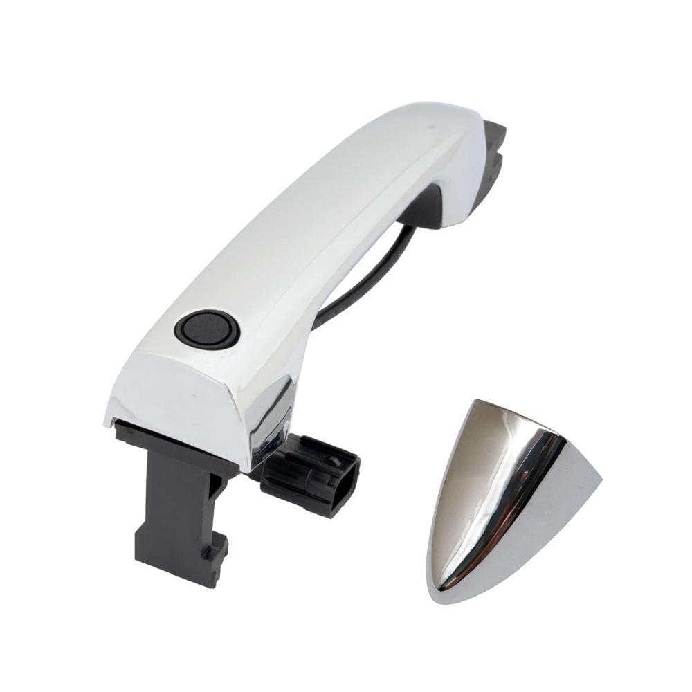Exterior Door Handle w/Smart Key Door Lock Button For Honda Accord 72141T2AF71