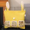 Hanging 2/3 Holes Hay Bag for Bunny Guinea Pigs Small Animal Feeder Rabbit Food Dispensers Bag Cage Accessories Pet Feeding Bag