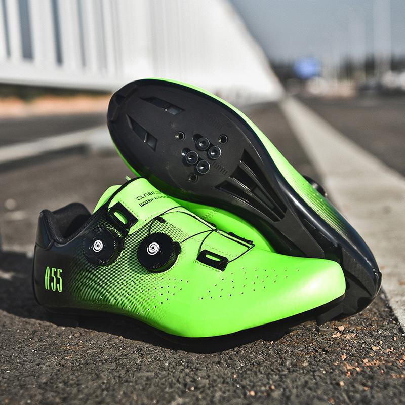 Pantofi de ciclism pentru bărbați, pantofi de ciclism rutier, cu blocare, pentru biciclete de munte, cu fund rigid, de vară pentru femei