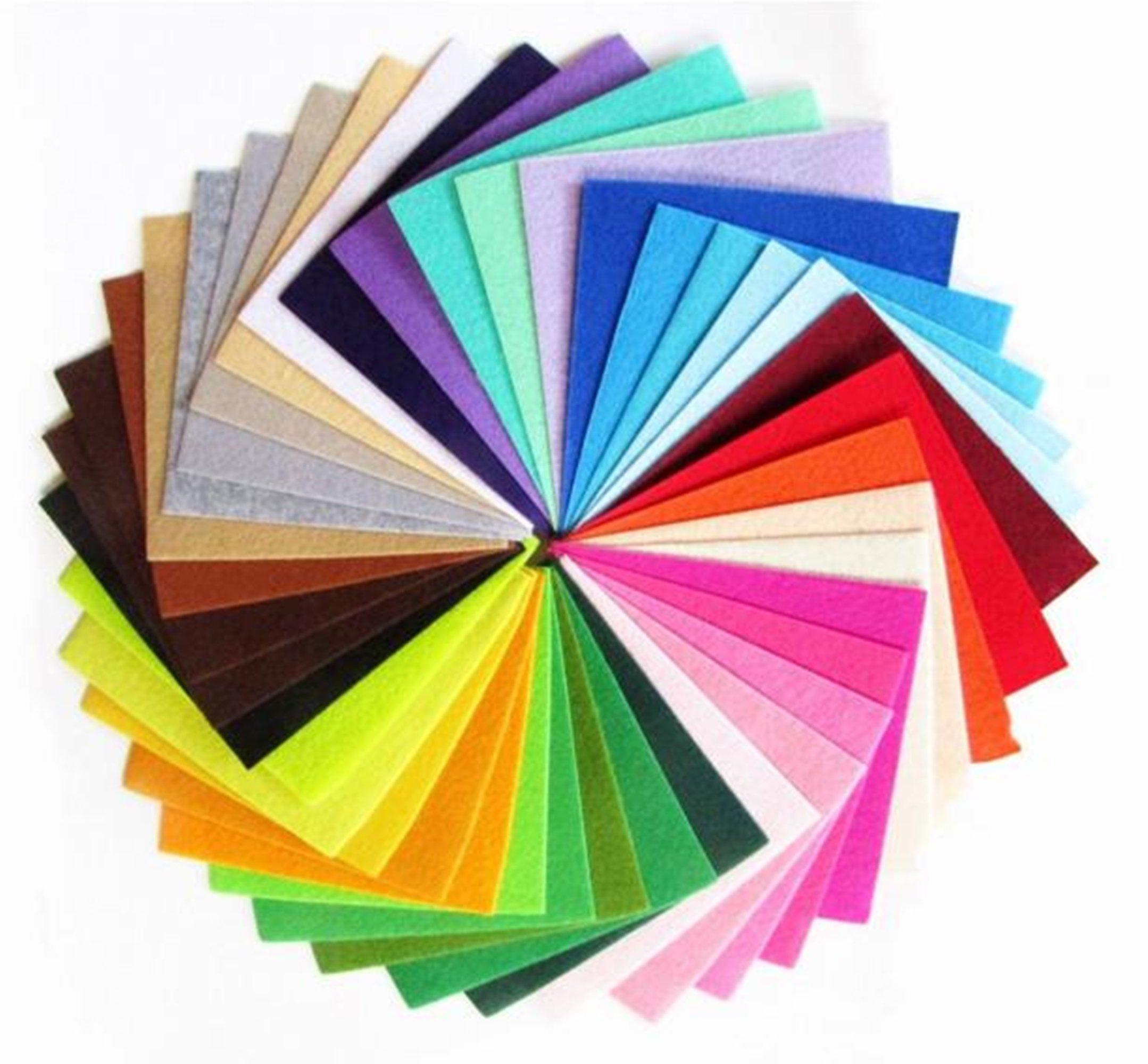 Мягкий цветной фетр RakuMoMo, 40 цветов, 30x30 см, толщина 1,4 мм, товары для творчества, ручная работа, DIY