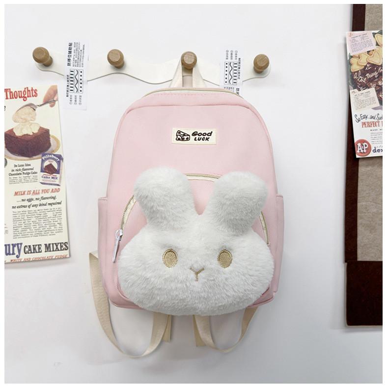 Playful Rabbit Kids Backpack Lightweight Durable Fun Colors Ideal For Use School