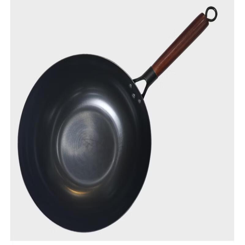 ZISIZ Hand-Forged Nitrided Iron Wok