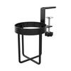 Metal Desktop Mug Rack 2 In 1 Cup Hanging Storage Holder Space Saving Clip-on Cup Holder  Desk