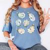 Oyster Shell  Shirt Coastal Beach Ocean Aesthetic Tee