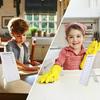 Dry Erase Chore Chart, Standable Whiteboard Checklist Board, Chore Chart for Kids Routine Chart with a Pen (Standable)