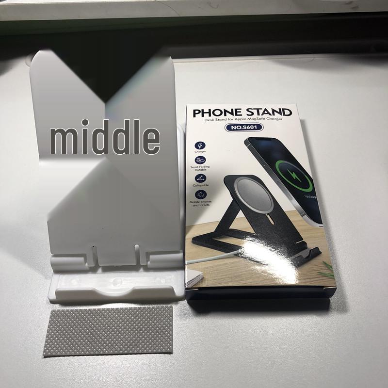 MagSafe-Compatible Magnetic Wireless Charging Stand for Phones & Tablets