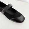 Soft Leather Round Toe Mary Jane Low Heel Shoes - Versatile, Comfortable, Non-Rubbing Women's Footwear for Daily Commute